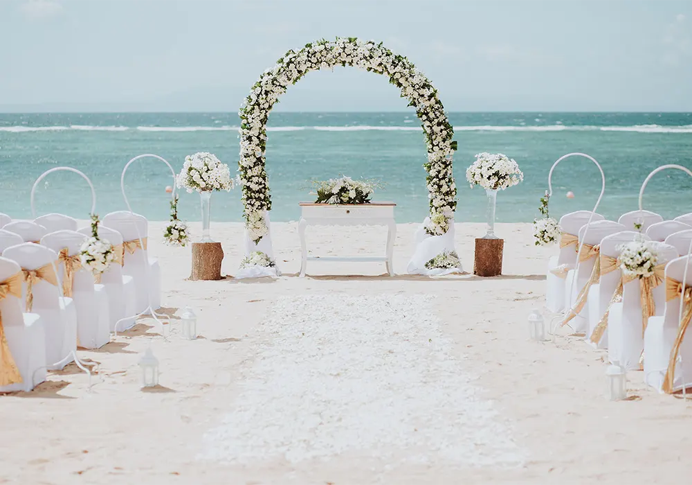 beach bali wedding destination